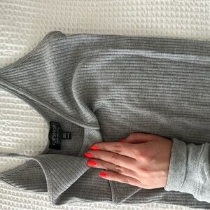 Top shop gray summer dress